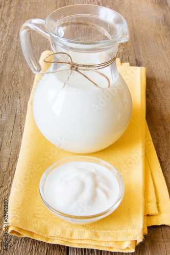 Wallpaper Mural Milk and sour cream Torontodigital.ca