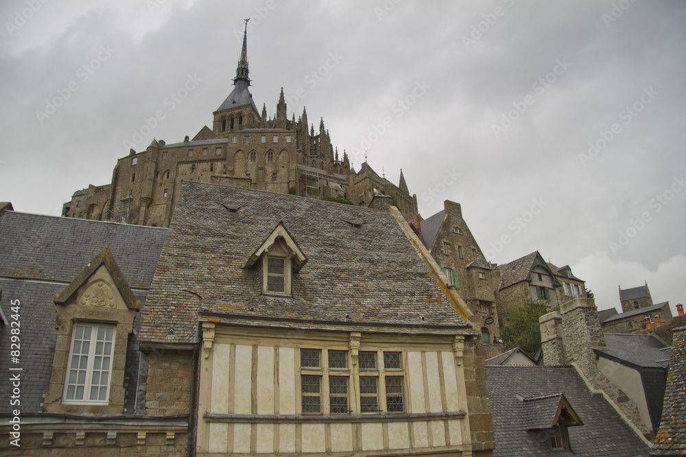Fototapeta premium Mont-Saint-Michel, particolari