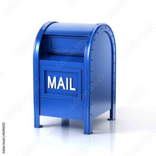 mail box isolated on white background