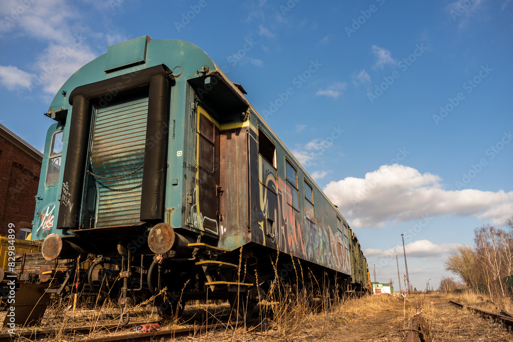 Obraz premium Alter DDR Wagon