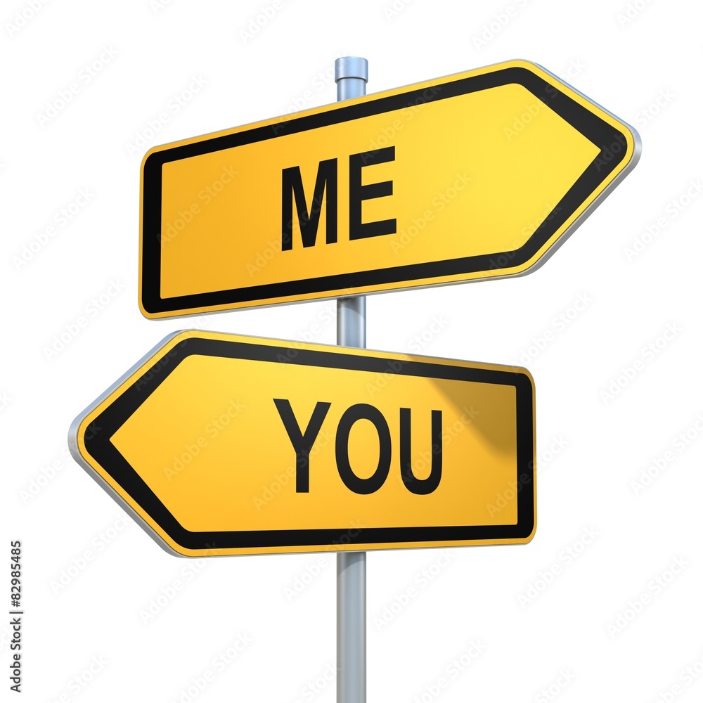 me and you road signs pointing in the different directions me and you road signs pointing in the different directions
