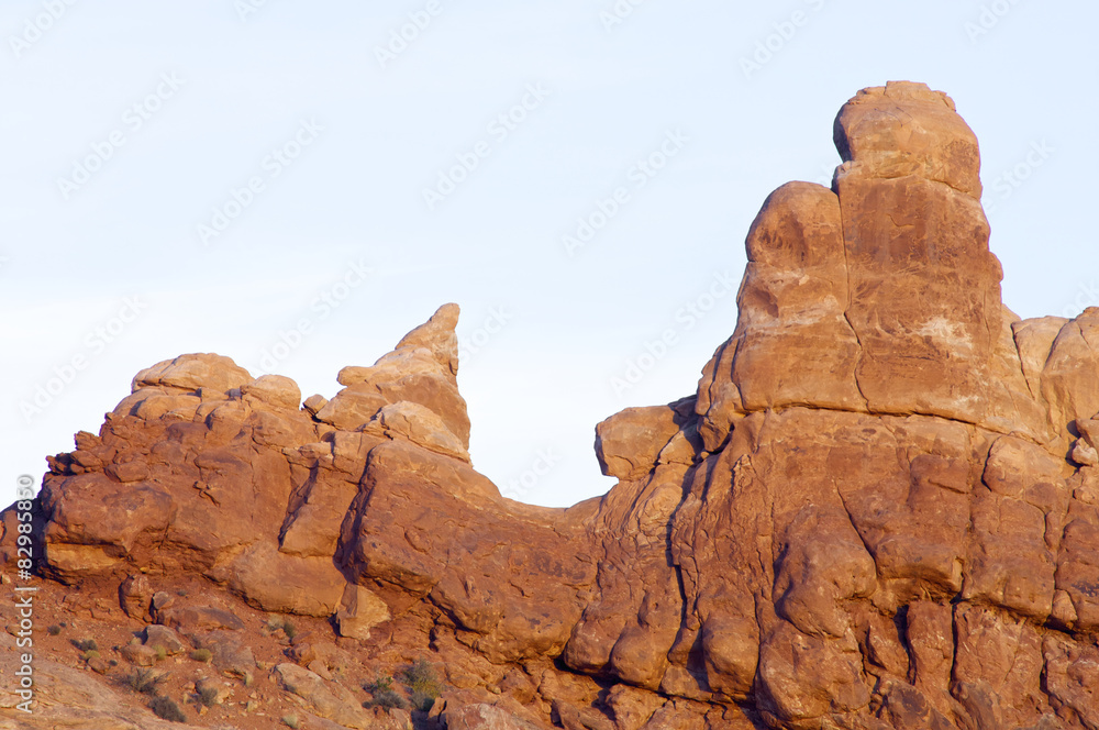 Rocky cliffs