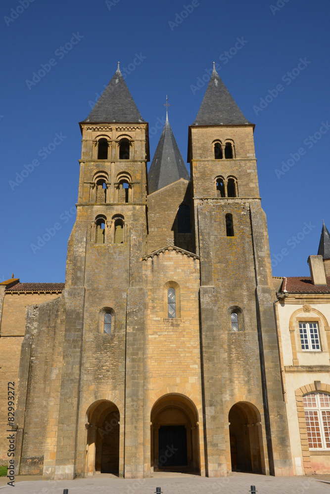Saone et Loire, the picturesque city of Paray le Monial