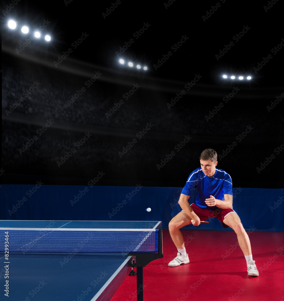 Table tennis player