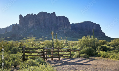 A Trail into the Superstition Mountain Wilderness photo