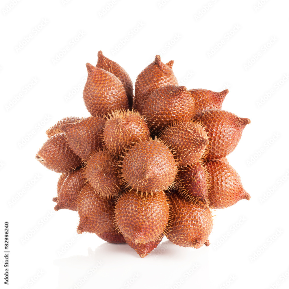 Fototapeta premium salak isolated on a white background