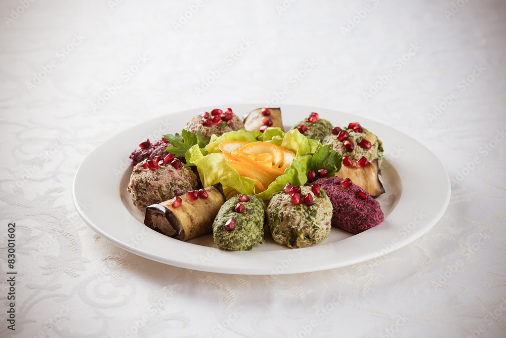 Menu for restaurant and cafe, isolated dish Menu for restaurant and cafe, isolated dish