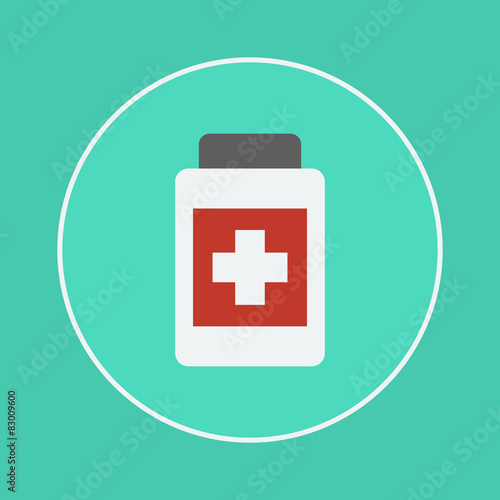 medicine bottle icon