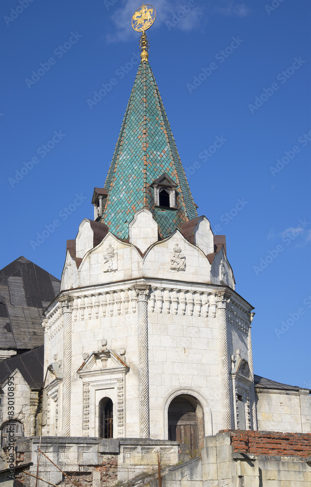 Fototapeta premium Фрагмент Трапезной палаты Федоровского городка. Царское Село