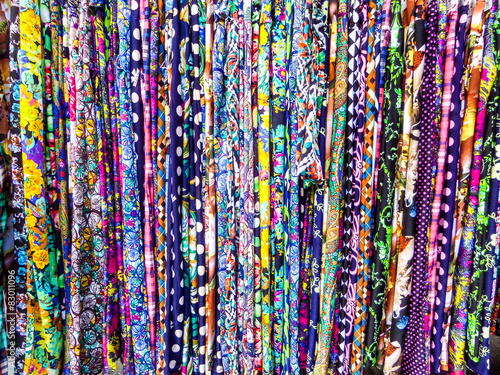 Rainbow Cloth in local market