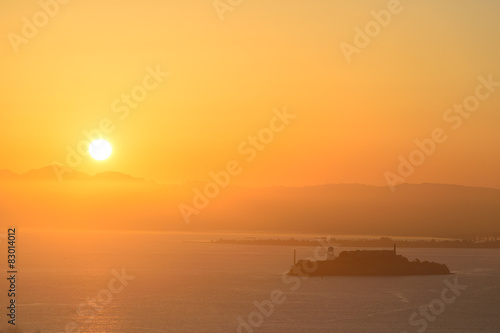 Sunrise at Alcatraz, San Francisco © det-anan sunonethong