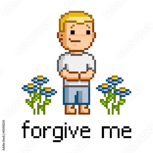 Pixel art forgive me