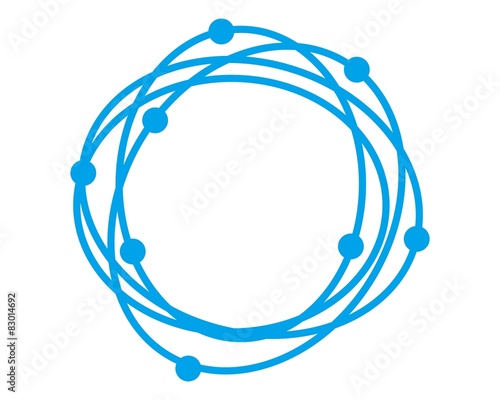 abstract circle logo