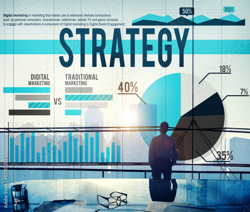 Strategy Business Vision Innovation Tactics Marketing Concept