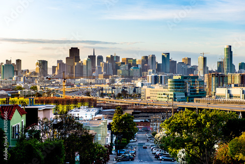 Fototapeta Naklejka Na Ścianę i Meble -  Skyline San Francisco