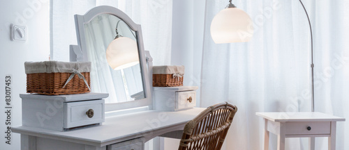 Foto Dressing table in bedroom
