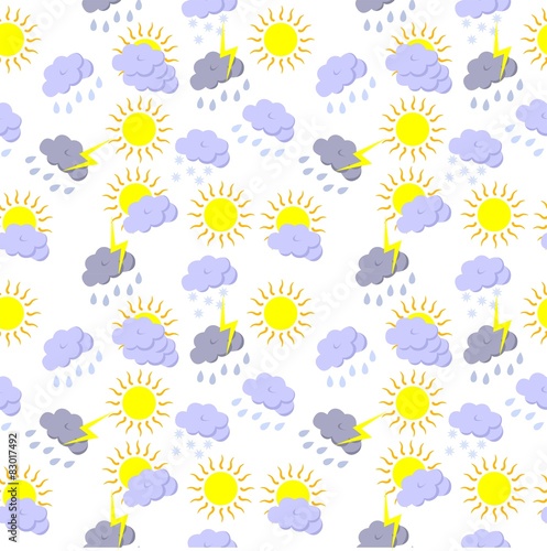 vector illustration dedicated to the weather forecast.