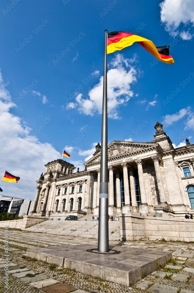 Palazzo del Reichstag, Bundestag, Berlino
