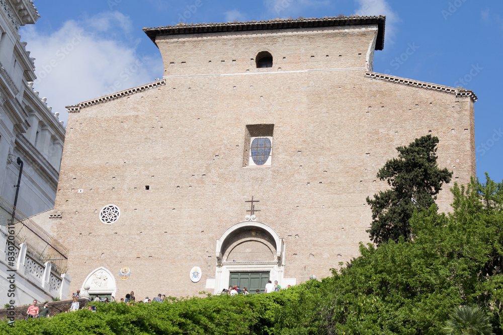 Fototapeta premium Saint Mary in Ara Coeli Basilica in Rome