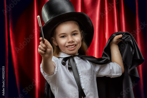 Naklejka magician