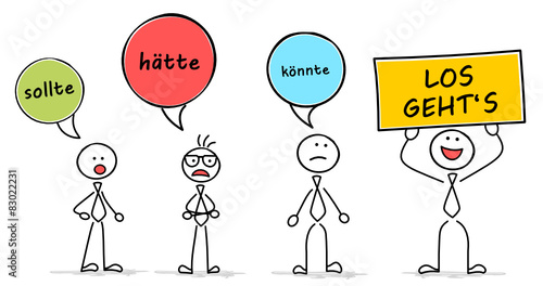 Strichmännchen Motivation