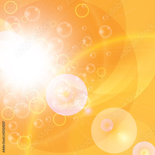 Sunny abstract sun ray background