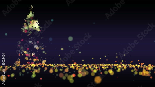 blue animation background for intro tv show
