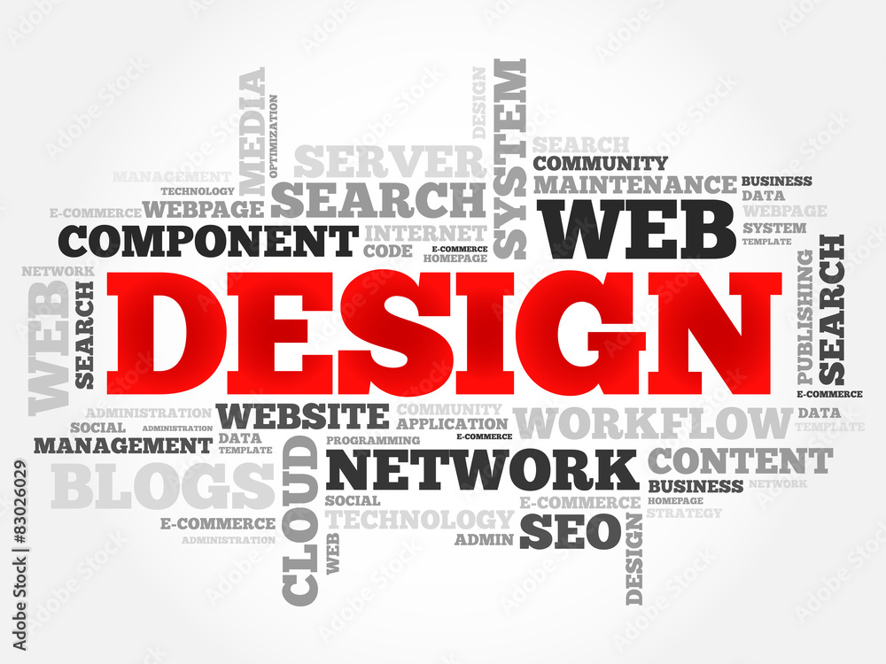 DESIGN word cloud, creative business concept DESIGN word cloud, creative business concept