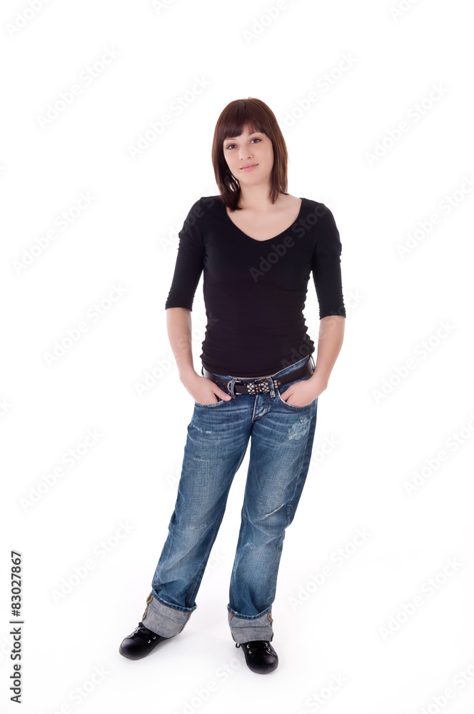 Obraz premium Junge Frau