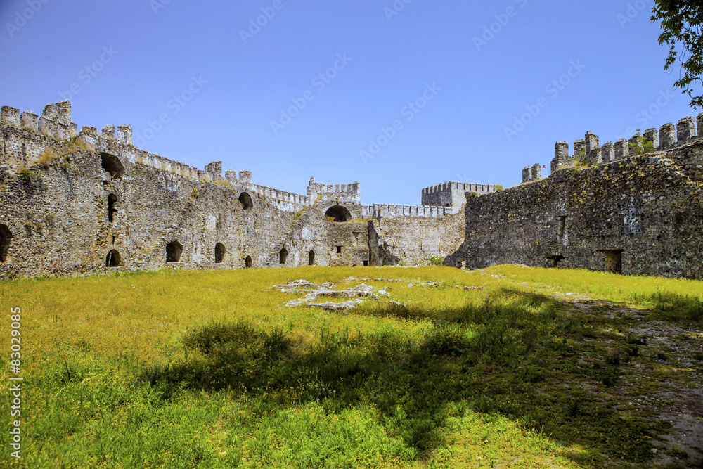 Karatepe Kalesi castle ruins, Turkey