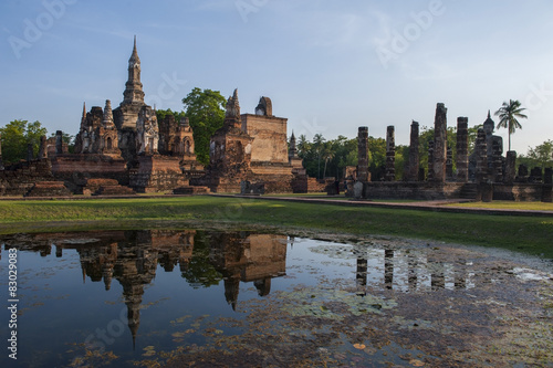 Sukothai historical park, Unesco world heritage photo