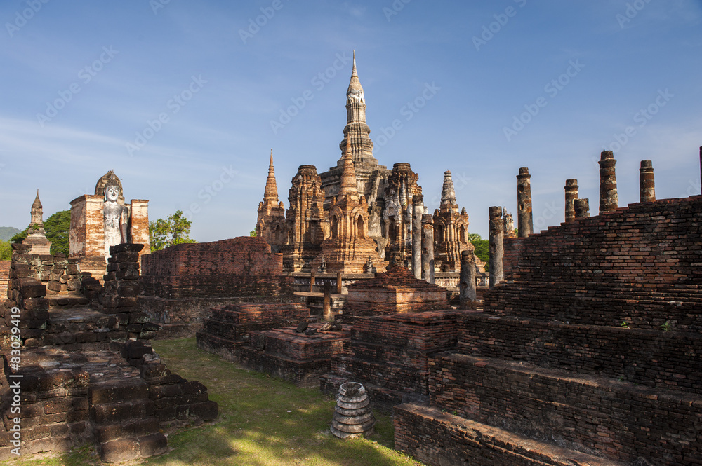 Obraz premium Sukothai historical park, Unesco world heritage