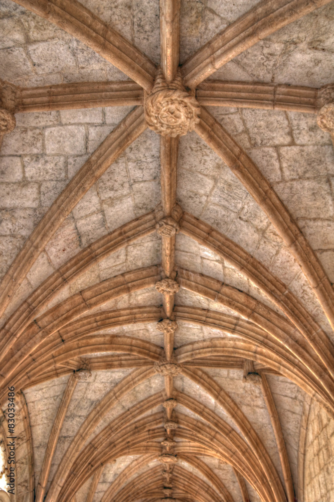 Ceiling of Jeronimos monastery Ceiling of Jeronimos monastery