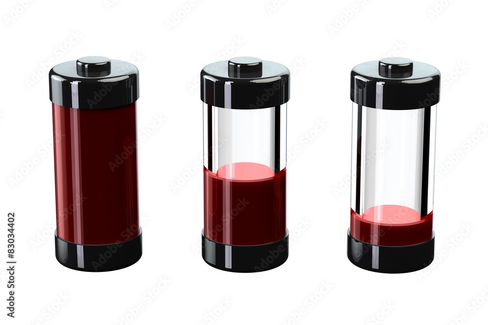 Concept - battery charge Concept - battery charge