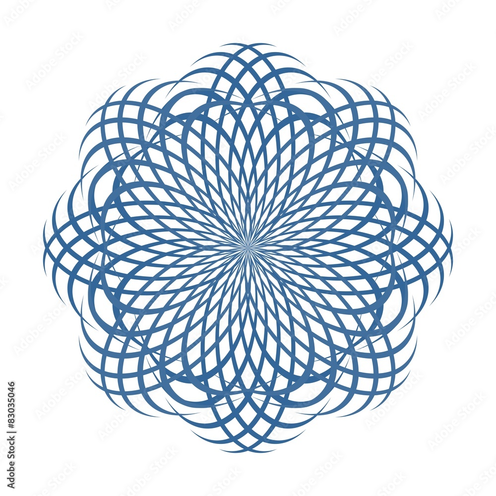 Illustration abstract pattern with optical effect Illustration abstract pattern with optical effect