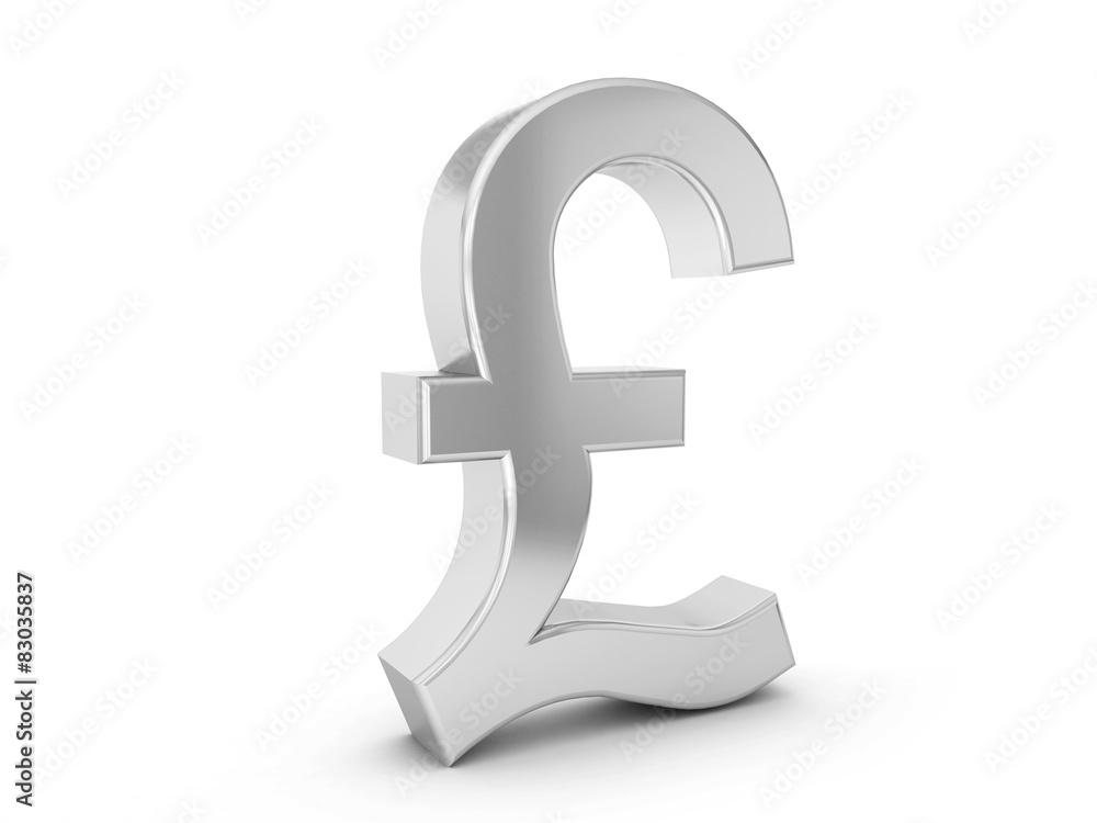 silver pound symbol silver pound symbol
