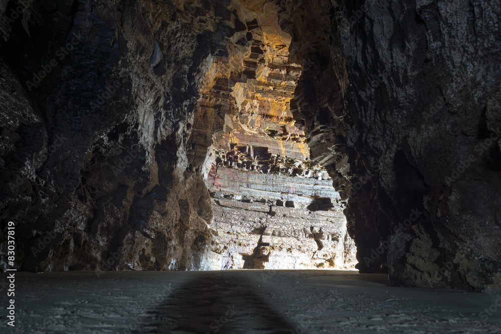 caves in ballybunion cliffs