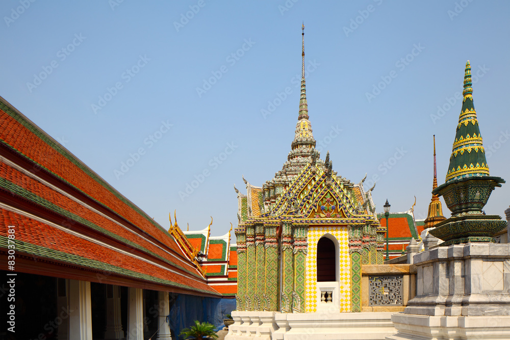 Fototapeta premium Thailand style temple