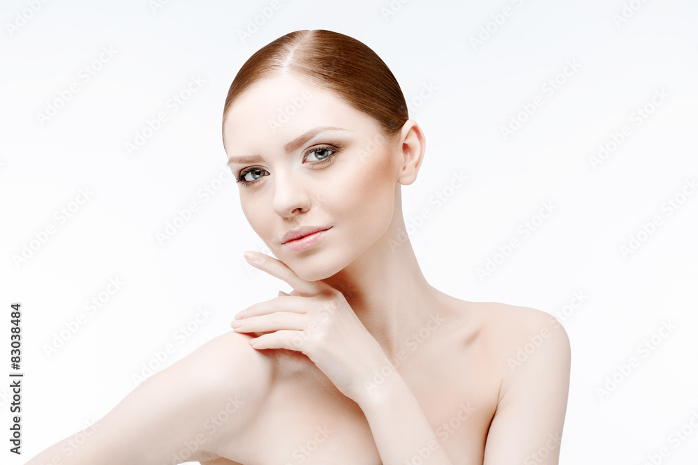 Beautiful Woman with Clean Fresh Skin Beautiful Woman with Clean Fresh Skin