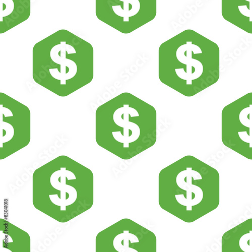 Dollar emblem pattern