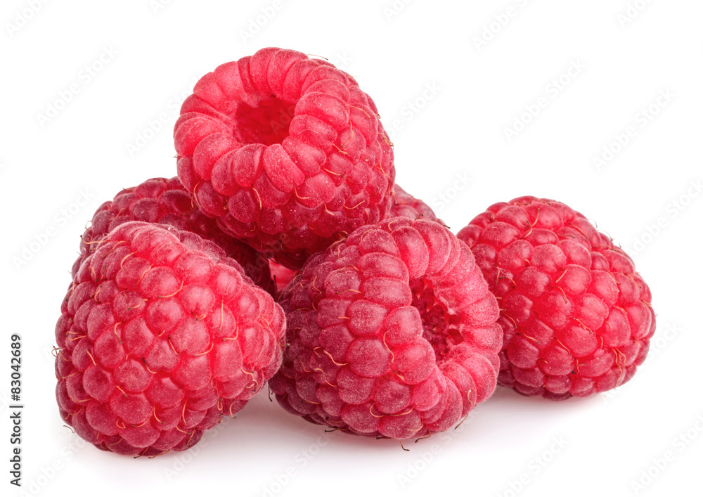 Raspberries isolated Raspberries isolated