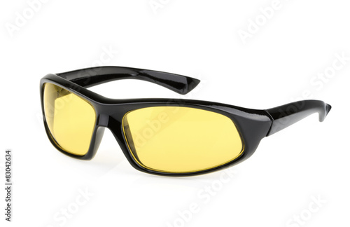 Sports sunglasses isolated