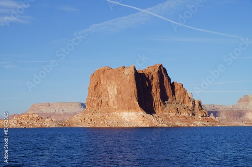 Formation on a lake Powell bank.