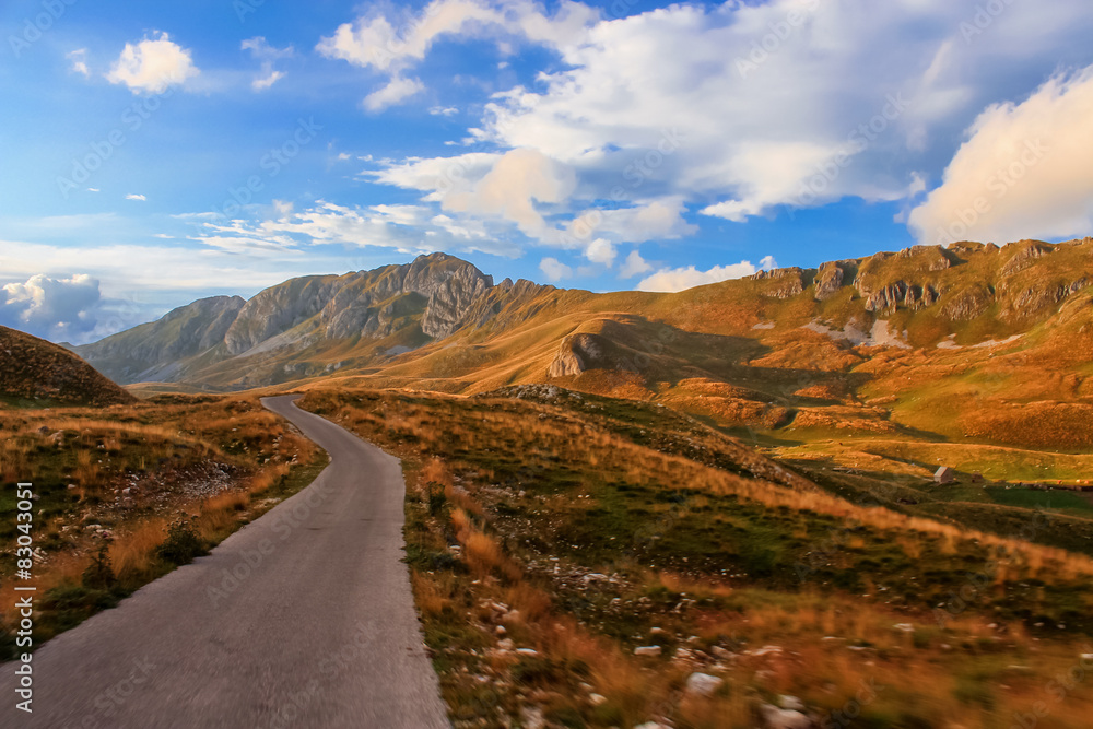 Obraz premium Durmitor, Montenegro