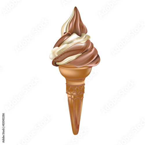 Gelato crema cioccolato
