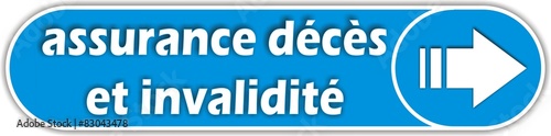 bouton assurance décès et invalidité
