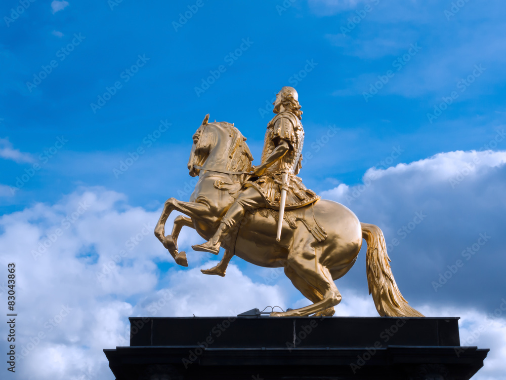 Obraz premium Dresden August der Starke