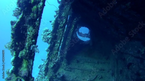 wreck SS Carnatic, Red Sea, Sharm el Sheikh, Egypt  photo