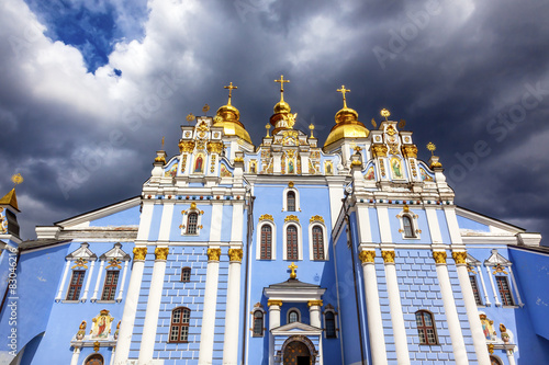 Saint Michael Cathedral Kiev Ukraine photo