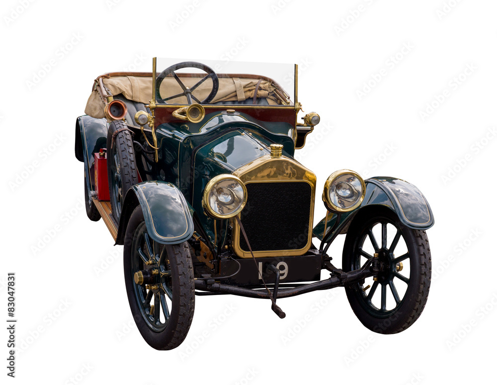 Fototapeta premium automobil, oldtimer, classic car, auto um 1900
